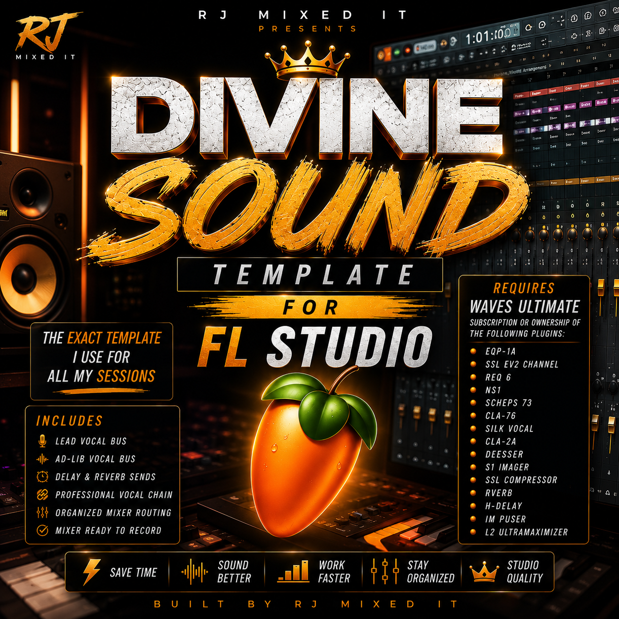 (FL STUDIO) OFFICIAL DIVINE SOUND TEMPLATE